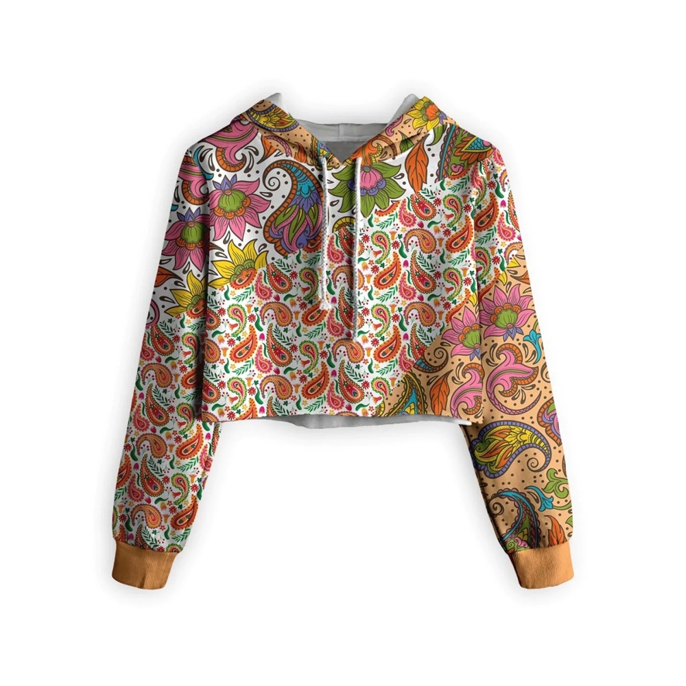 Sublimation Cropped Hoodies